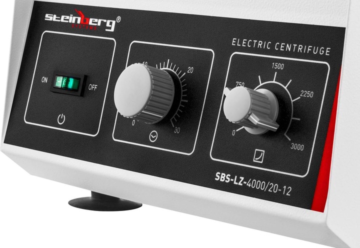 Produktbild Steinberg Tischzentrifuge Zentrifuge 180 W RZB 1150 xg Winkelrotor 3000 U min 12 x 20 ml