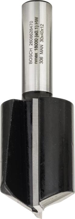 Produktbild Bosch Professional Zubehör Nutfräser, 12 mm, D1 30 mm, L 40 mm, G 81 mm