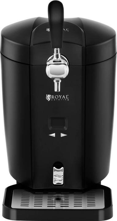 Produktbild Royal Catering Bierzapfanlage Zapfanlage Bierkühler Bierspender mit Kühlung für 5 L Fässer