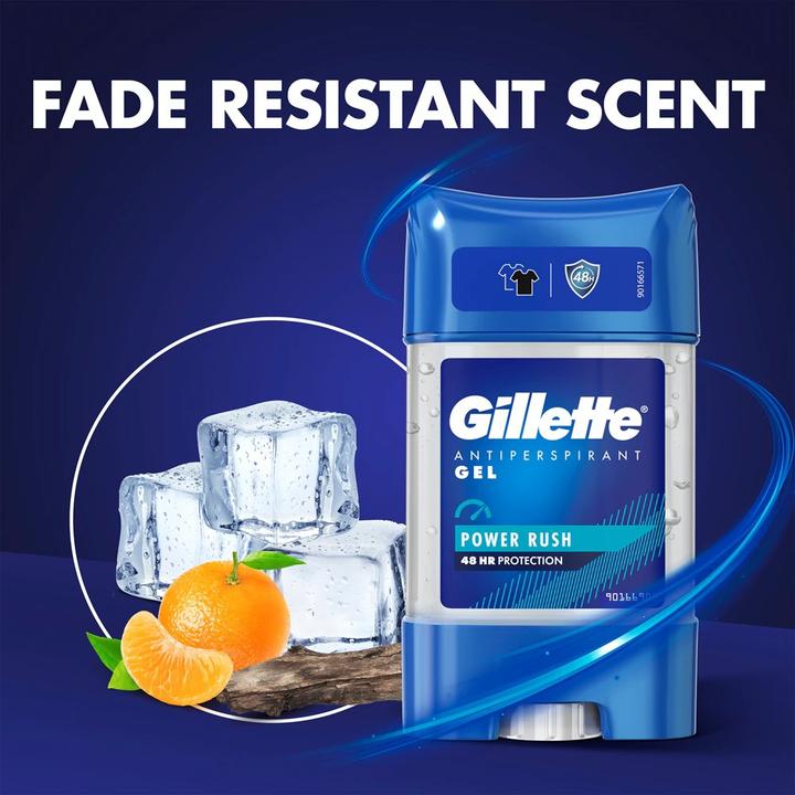 Produktbild Gillette Clear Gel Power Rush Antiperspirant 70ml (70 ml)