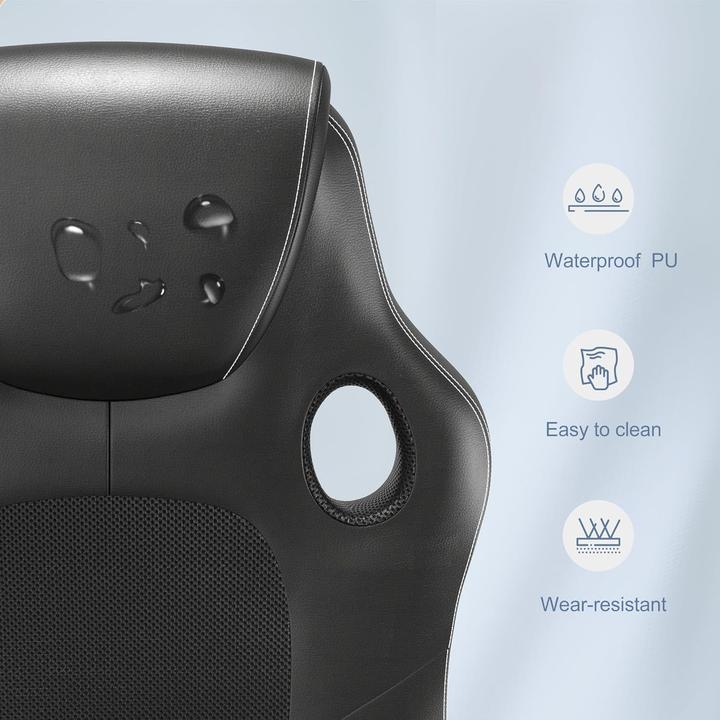 Immagine prodotto Play haha Sedia da scrivania, 1 nero