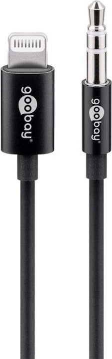 Goobay 3.5mm Klinke – Lightning (1 m, Lightning, 3.5mm Klinke (AUX))