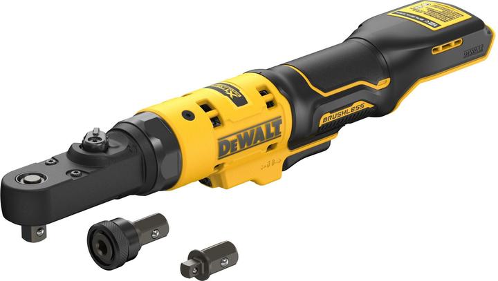 Produktbild DeWalt Akku-Ratsche, 1/4-3/8Z, 12 V, Basisversion (Akkubetrieb)