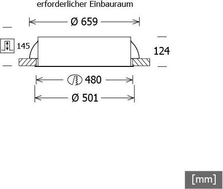 Produktbild LTS LED-Einbauleuchte (3490 lm)