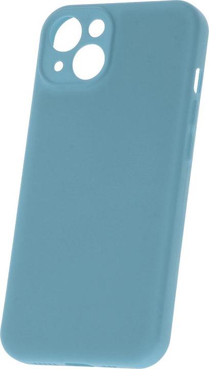 Actual product image OEM Silicon case for iPhone 16 6,1" sky blue (Apple iPhone 16)
