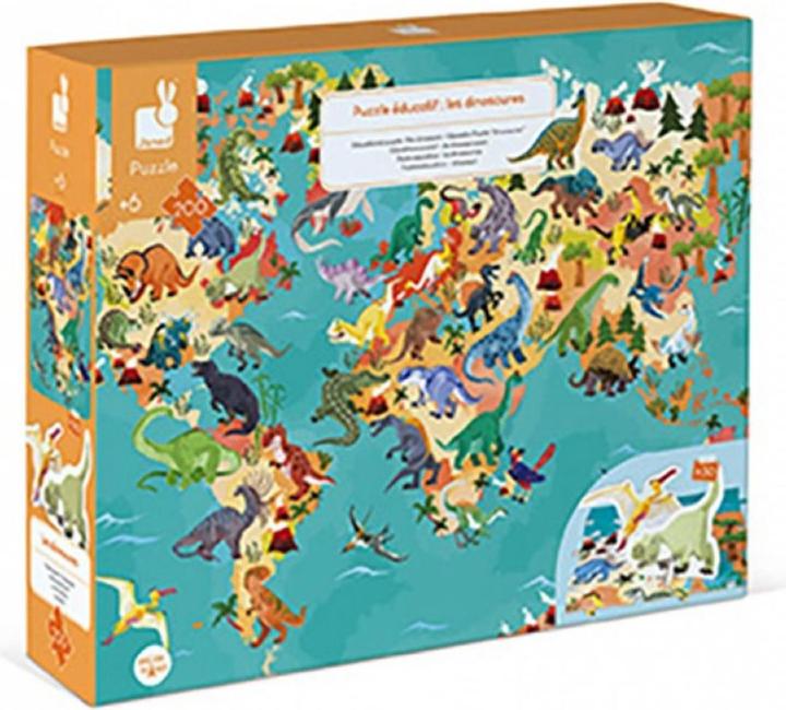 Actual product image Janod Dinosaurs (200 pieces)