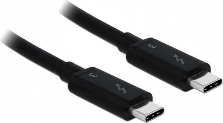 Actual product image Delock Thunderbolt 3 cable (0.50 m, USB 3.1)