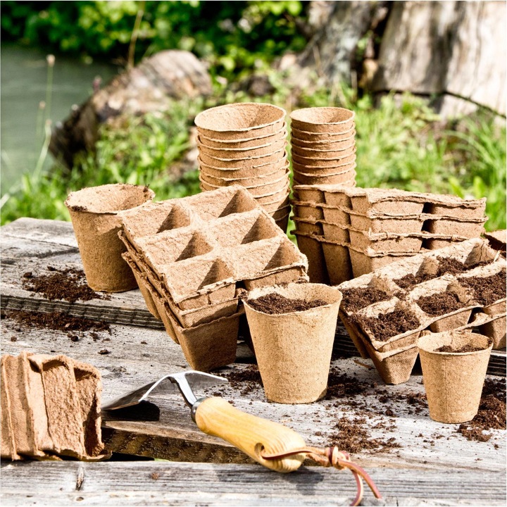 Actual product image Windhager Growing pots round 16pcs.