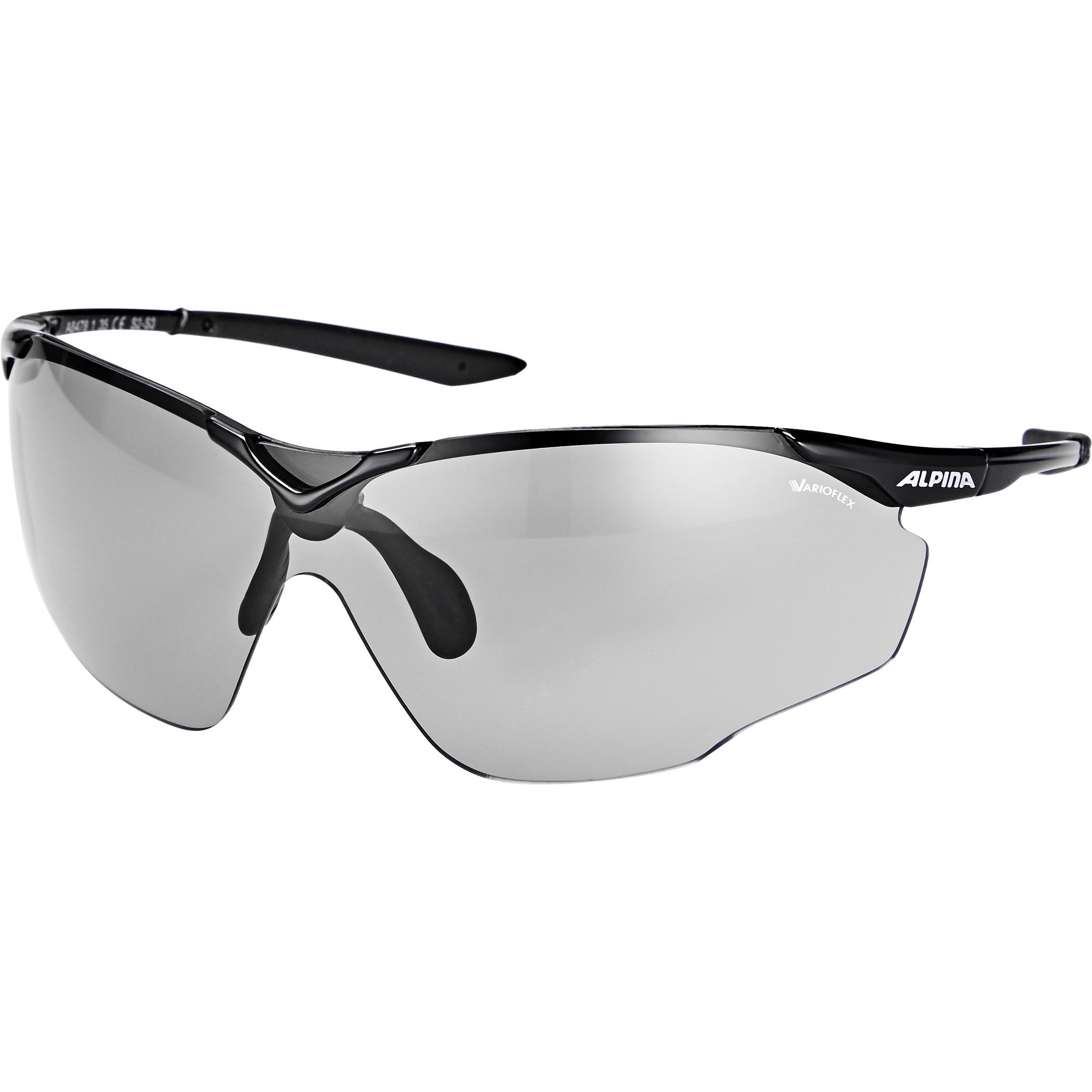 ALPINA SPORTS, Occhiali Sportivi Unisex Splinter Shield VL (Nero, Arancia)