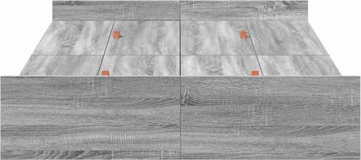 Actual product image vidaXL Moderner Bettrahmen (200 x 200 cm)