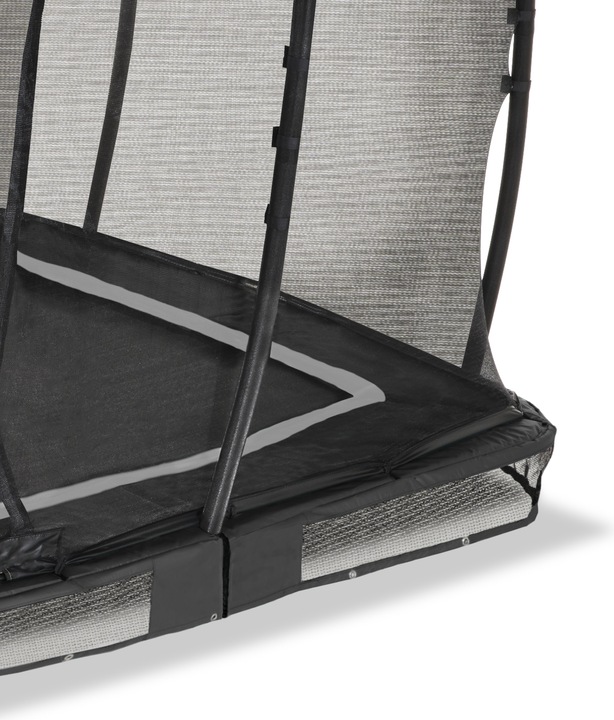 Produktbild Exit Allure Premium Bodentrampolin 214x366cm - schwarz (783240 cm)