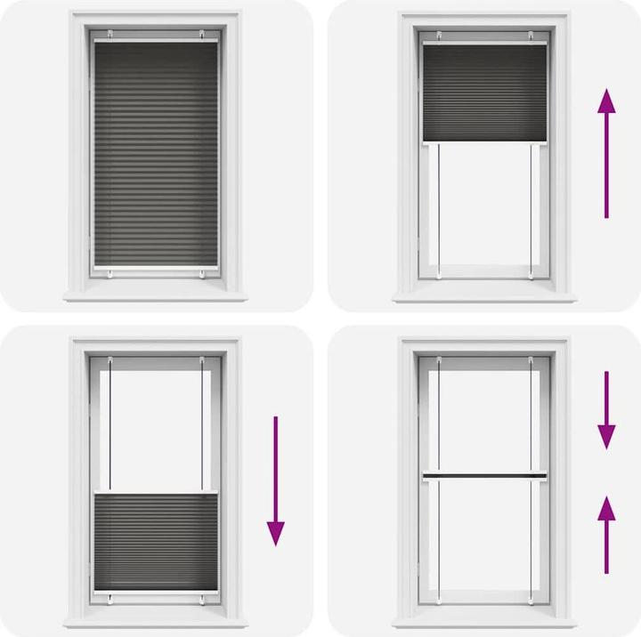 Produktbild vidaXL Plissee (80 x 100 cm)