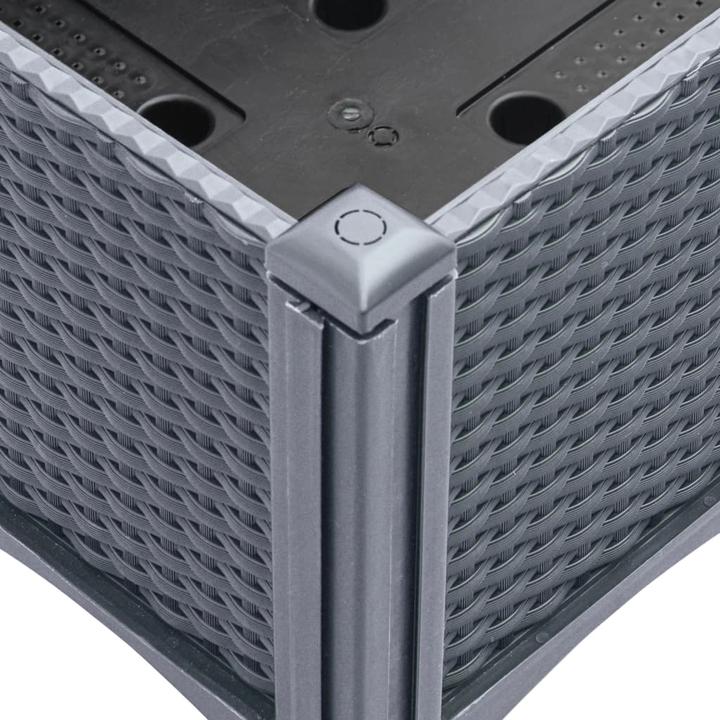 Image du produit VidaXL Pflanzkübel mit Rankgitter PP