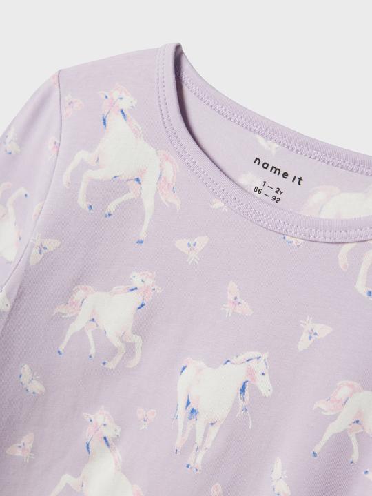 Produktbild Name it Nmfnightset Pastel Lilac Horse Noos (98, 104)