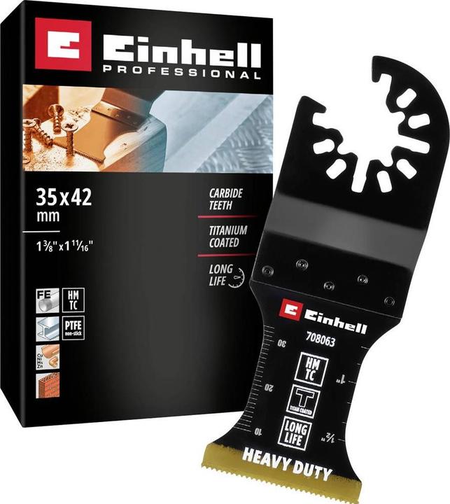 Actual product image Einhell Tauchsägeblatt, 708063, HM-TI, 35 mm