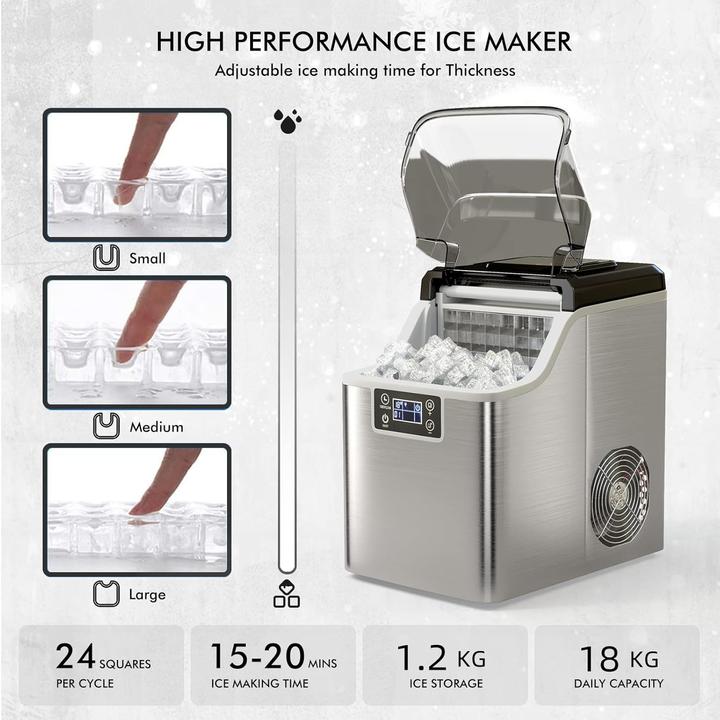 Image du produit Relax4life Eiswürfelmaschine