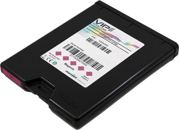 Actual product image Brady VP750-M-PK, ink cartridge with inkjet colour, magenta, for VP 750 label printer (1 pack mi (M)