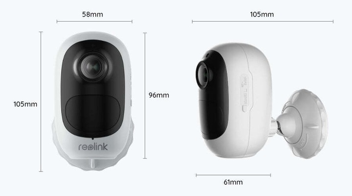 Actual product image Reolink Argus 2E incl. solar panel (1920 x 1080 Pixels)