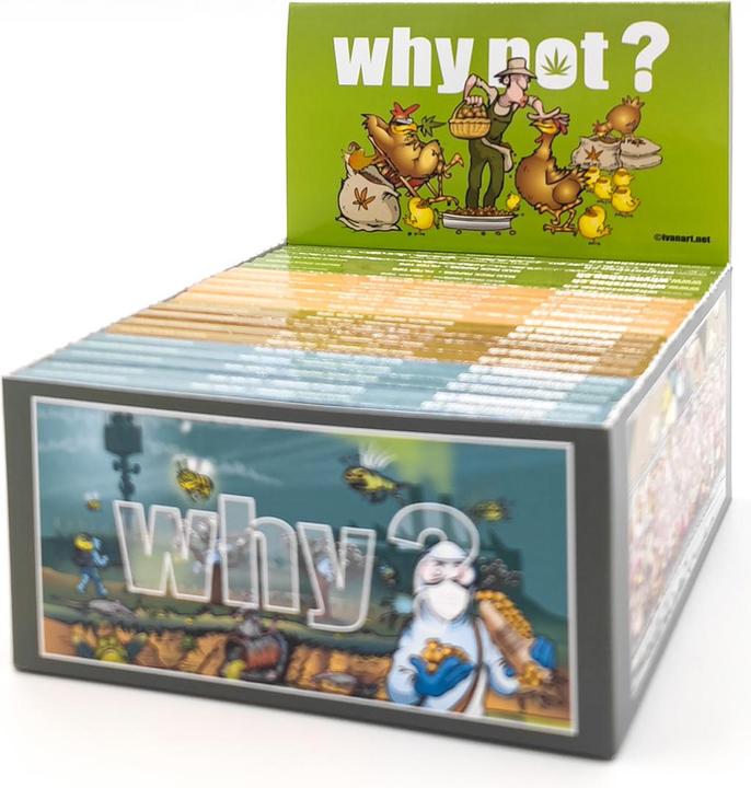 Why not? Why Not Rolling Paper par Ivan Art - Sustainability Box 20 Papers