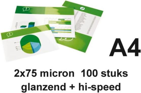 Immagine prodotto GBC Film di laminazione (A4, 100 Pezzo/i, 75 µm)