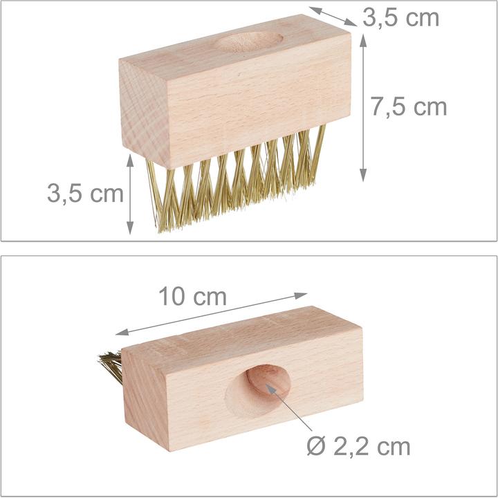 Immagine prodotto Relaxdays Spazzola per Fughe, Set da 2