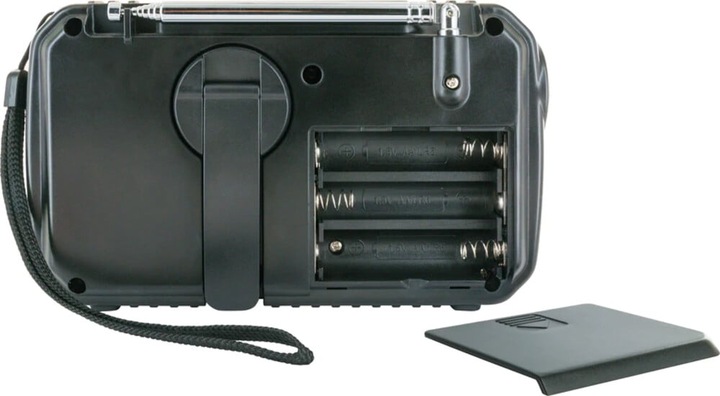 Actual product image Schwaiger Solar Crank Radio with LED Light (AM, FM)