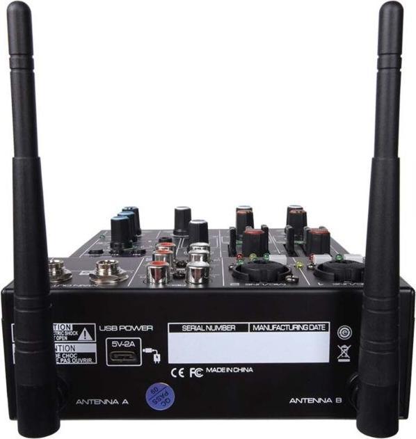 Productafbeelding No Name DNA MIXMIC 2 Bluetooth USB-audiomixer + microfoon