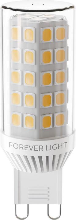 Actual product image Forever Light LED Bulb G9 6.2W 690lm 3000K ceramic class E (G9, 6.20 W, 690 lm, E)