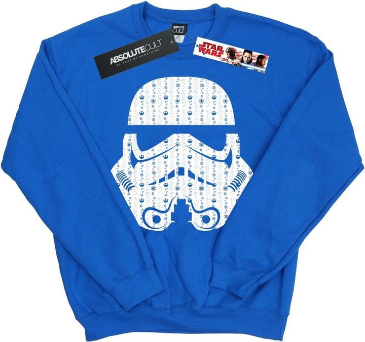 Immagine prodotto Star Wars Christmas Stormtrooper Helmet Felpa Ragazzi (128)