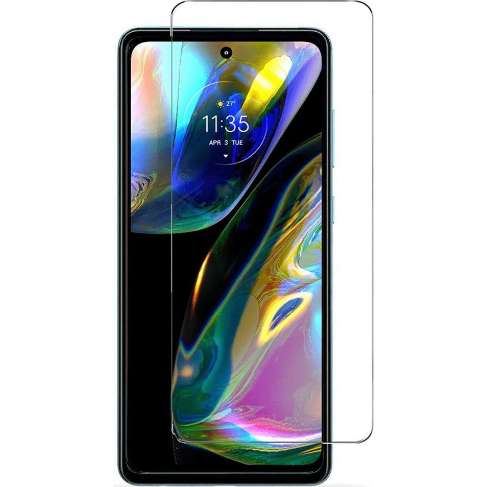 Screenguard Motorola Moto G82 Panzerglas Schutzfolie Case Friendly Design (1 Stück, Motorola Moto G82), Smartphone Schut...