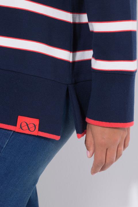 Produktbild Laurasøn Ringel-Sweatshirt mit Seastern-Print, Langarm (52)