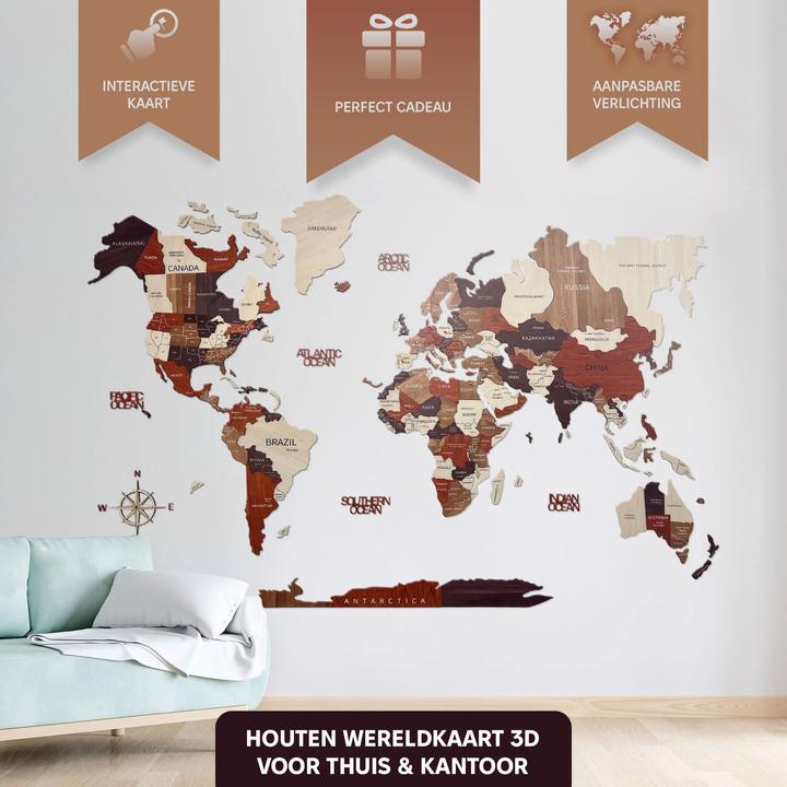 Produktbild Green Split Weltkarte