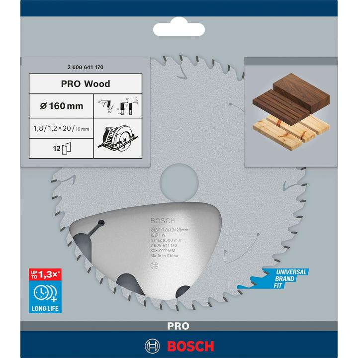Productafbeelding Bosch Professional Zubehör Cirkelzaagblad Optiline Wood