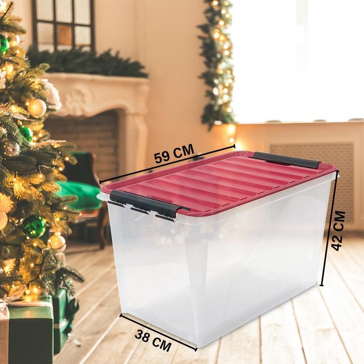 Produktbild De-Plastik Aufbewahrungsbox (38 cm, 61 l, 1x)