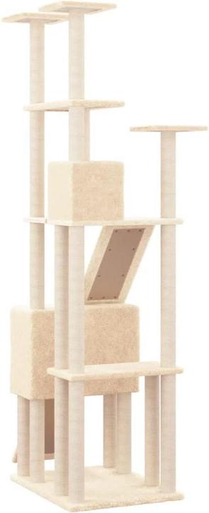 Actual product image vidaXL Scratching post (190 cm, Cream)