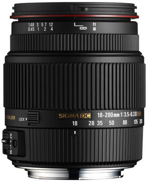 Produktbild Sigma Objektiv 18-200mm F3.5-6.3 II DC OS HSM, Sony A (Sony A, APS-C / DX)