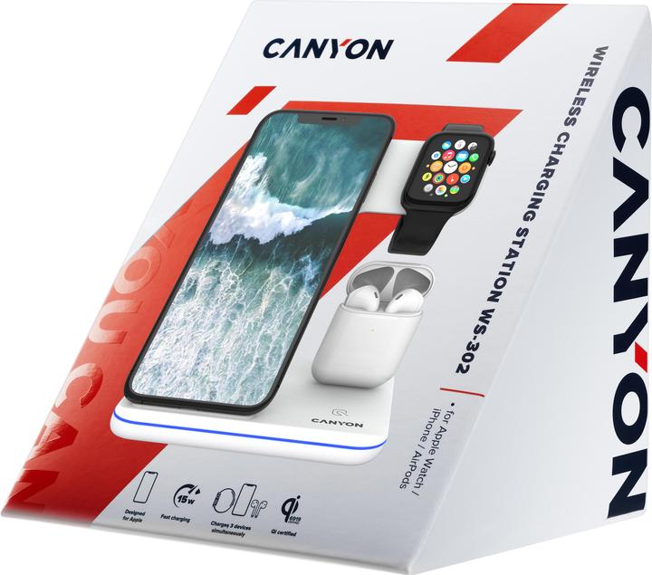 Image du produit Canyon Wireless Dock 3in1 (15 W)