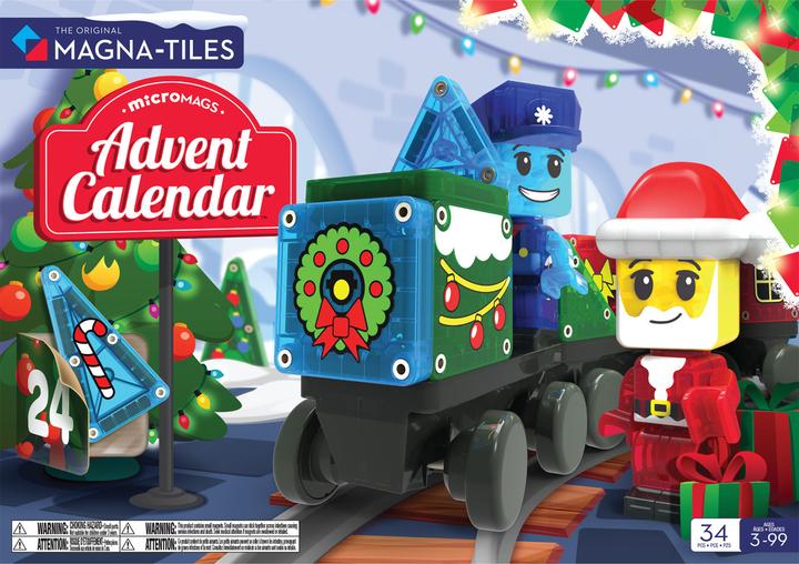 Actual product image Magna-Tiles - Advent Calendar with microMAGS (90363)