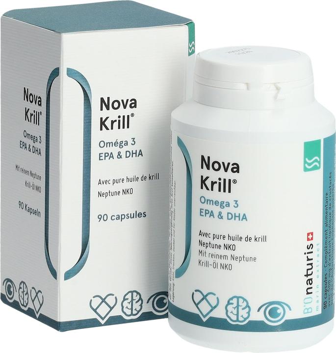 Immagine prodotto Novakrill Capsula di olio di krill 500 mg (90 Pezzo/i, Pillole, 92 g)