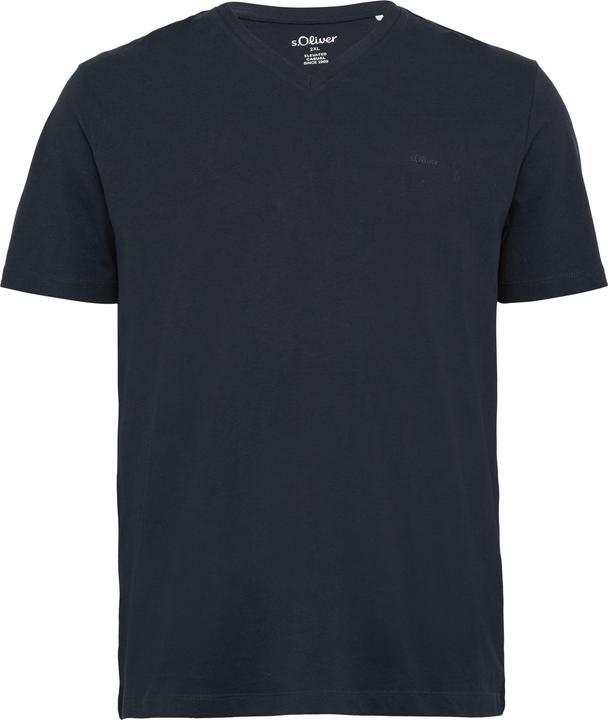 S.Oliver T-Shirt T-Shirt mit V-Ausschnitt (XXL)