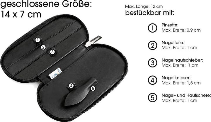 Produktbild Remos Nageletui für 5 Instrumente