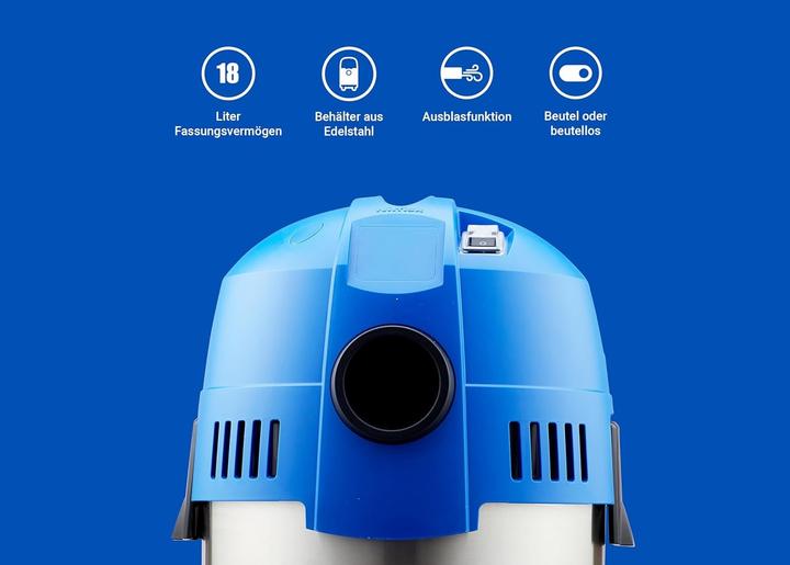 Actual product image Nilfisk Buddy II 18 (Wet dry vacuum cleaner)