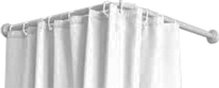 Mirtak Curtain rail white PP (70 x 100-175 cm)