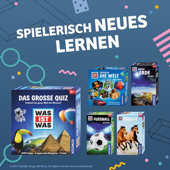Actual product image Kosmos The big quiz (German)