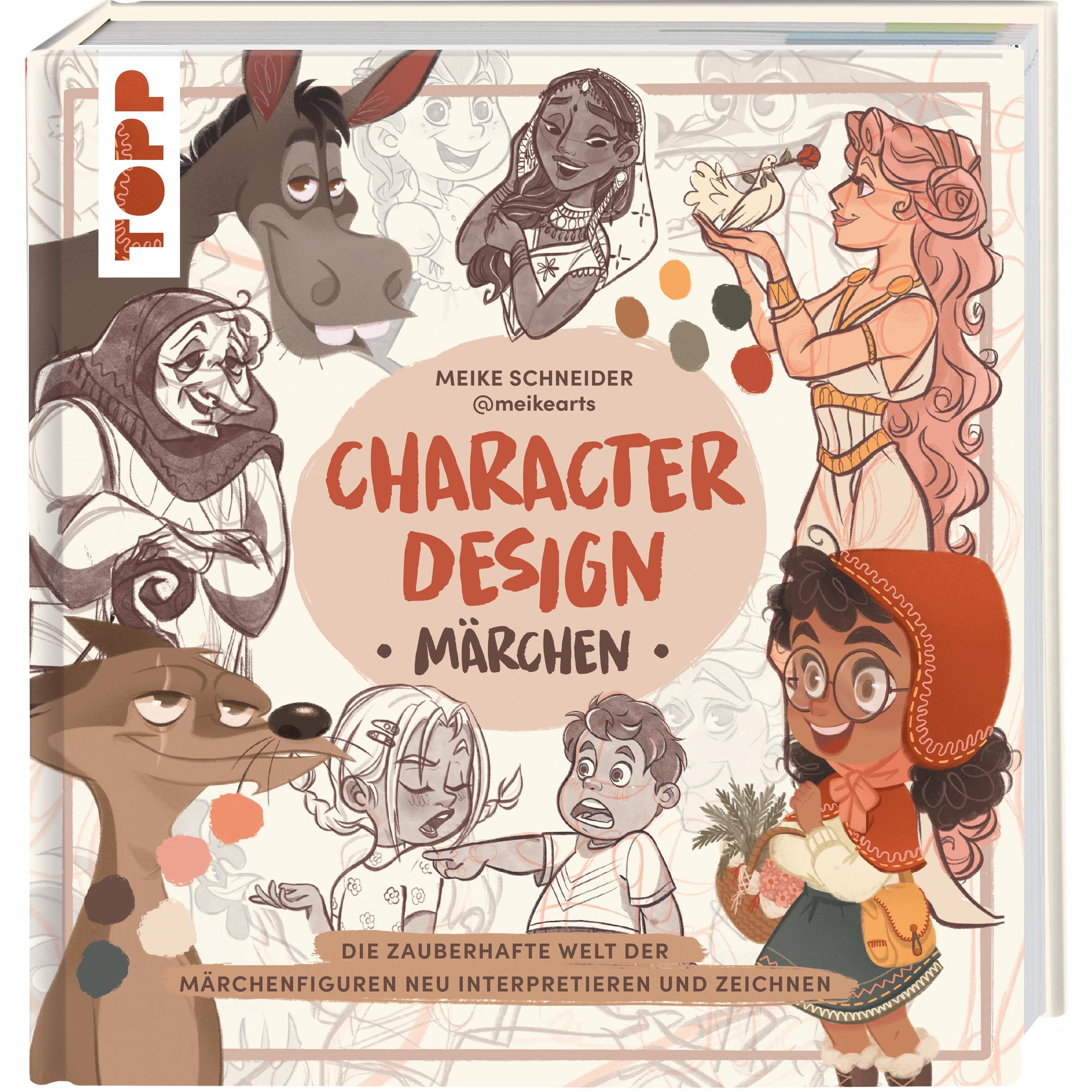 Thumbnail - Character Design Märchen, Ratgeber von Meike Schneider