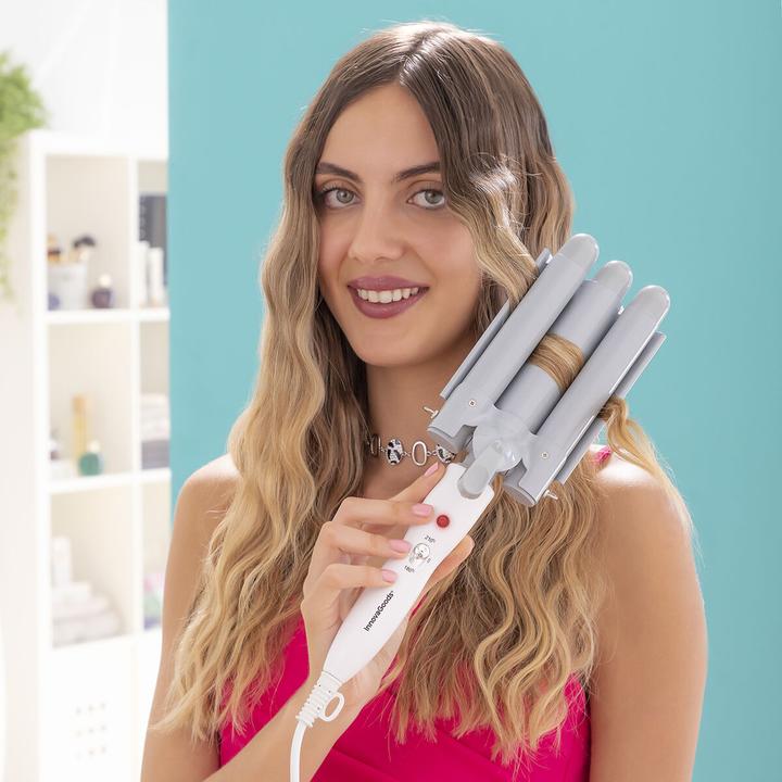 Immagine prodotto InnovaGoods Ferro arricciacapelli triplo in ceramica Triler