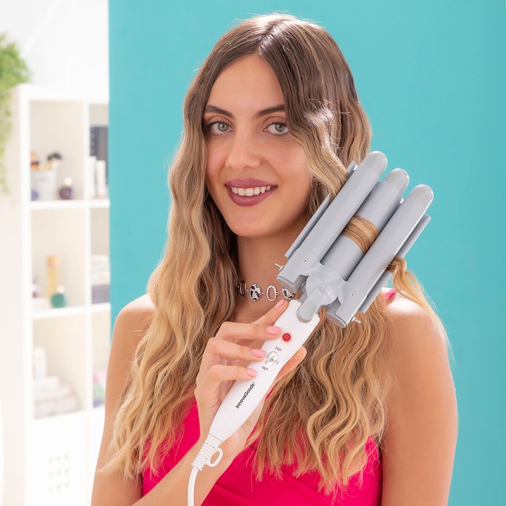 Image du produit InnovaGoods Triple fer à friser en céramique Triler
