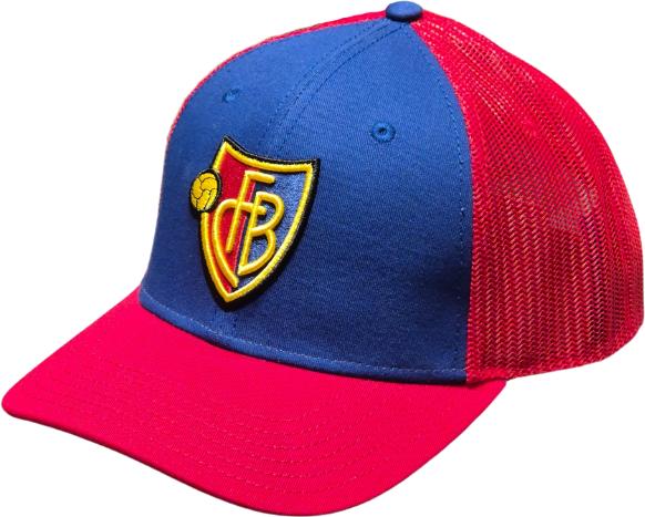 Produktbild FC Basel FCB - Cap Trucker rotblau
