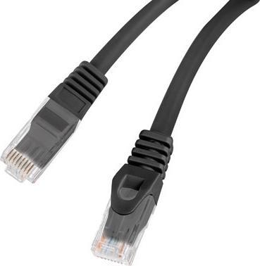 Produktbild Lanberg Patchcord cat.6 UTP 2m black (U/UTP, CAT6, 2 m)