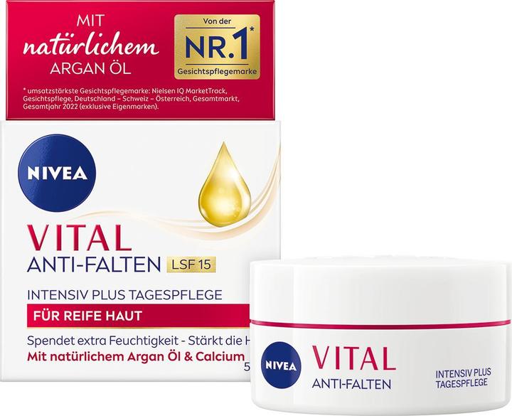 Image du produit NIVEA Anti-Falten Nachtpflege 55+ (50 ml, Crème de jour, SPF 15)